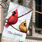 Personalized Cardinals House Flag 83037582L